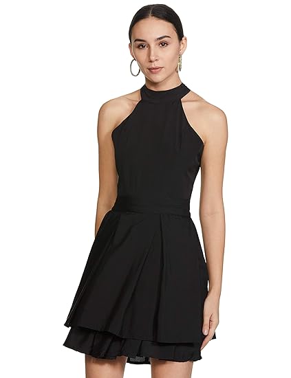 Sera synthetic a line dress