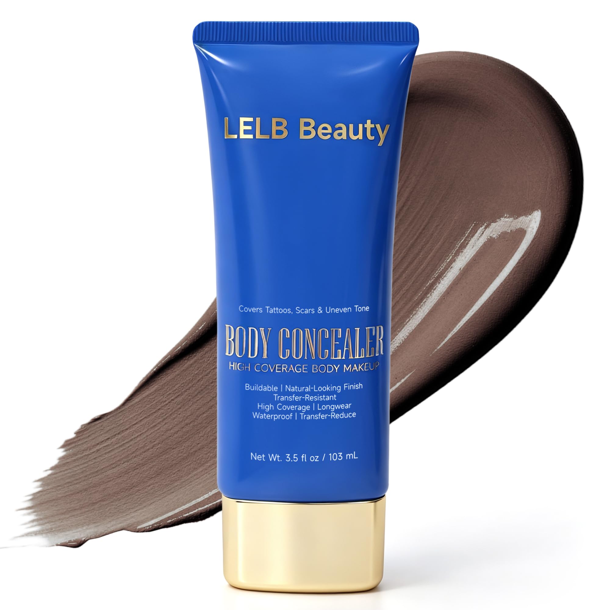 Photo 1 of LELB Body Makeup Waterproof No Transfer - Deep