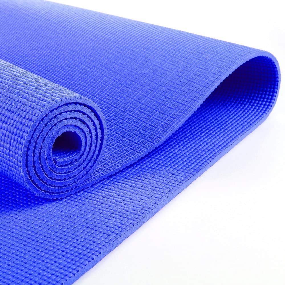 Exercise Fitness Mat Multi Purpose Pilates Sit Ups Push ups Home Gym Yoga Mat Perfect for Men Women