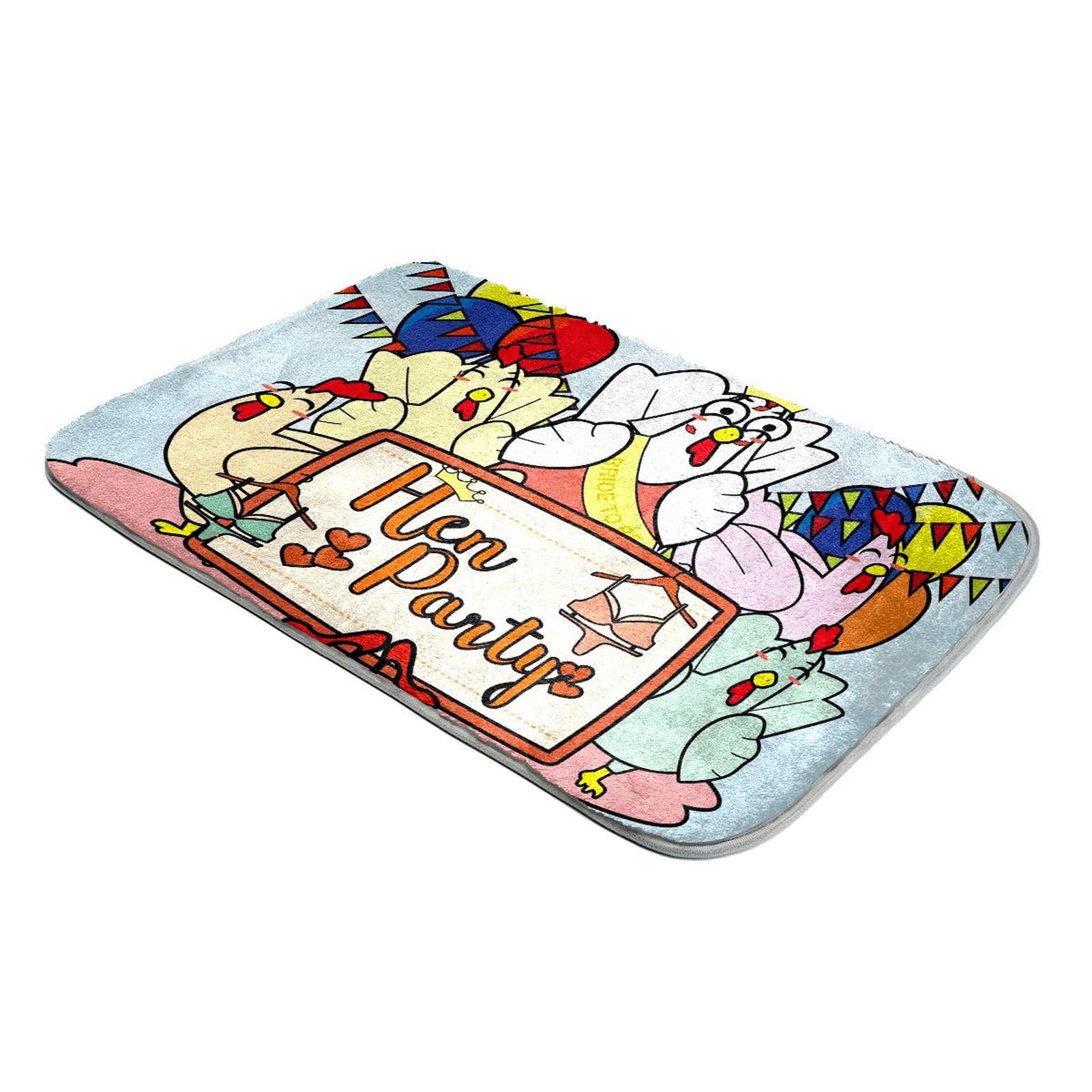 Tapis à poils longs en fausse fourrure pour une décoration chic d'EVJF réussi