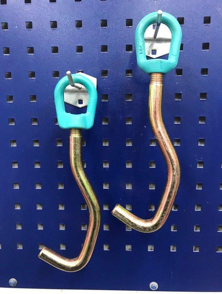 MO Clamp Style 3220 Round Nose Sheet Metal Hook Pair L Hook Auto Body Frame Tool