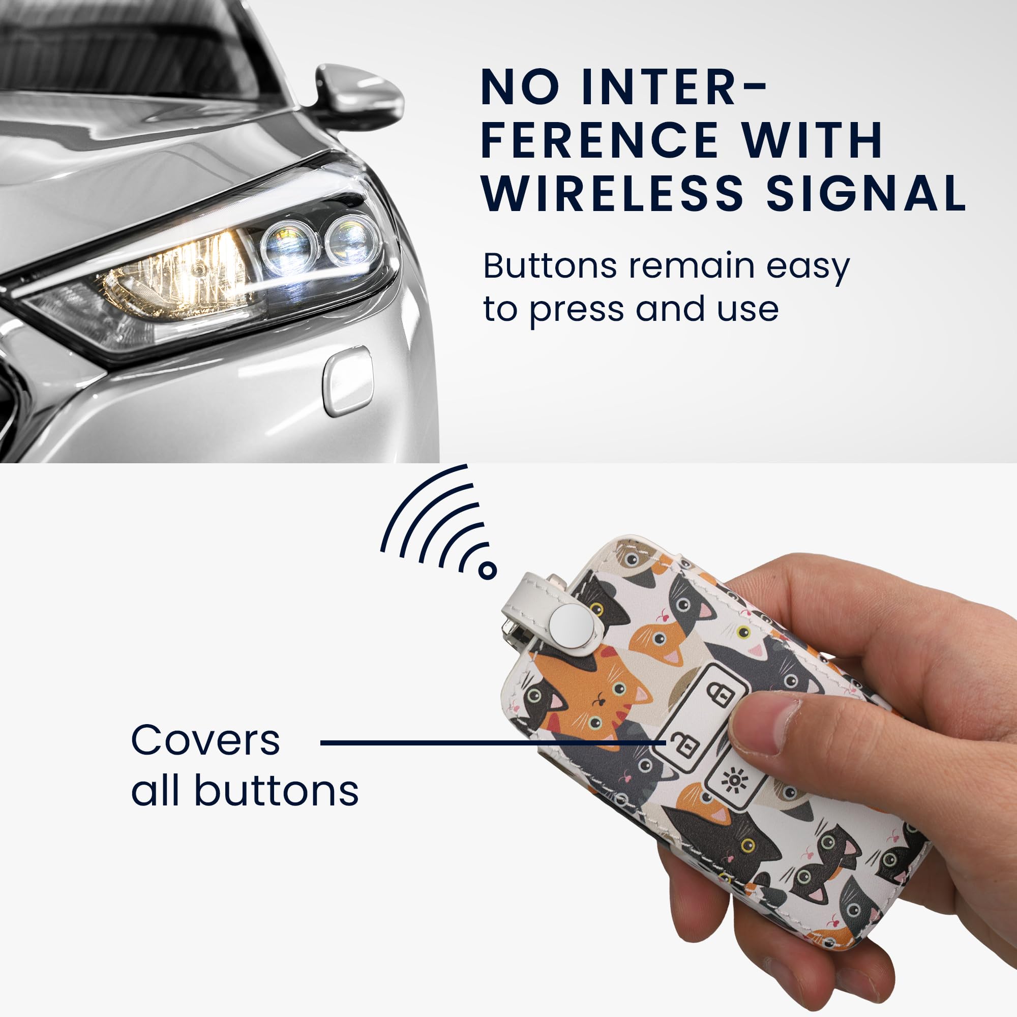 Cover Per Chiave Renault Keyless - Custodia In Pelle Con Stampa Mappa Del Mondo Per Modelli Clio, Megane E Altri - Foto 9