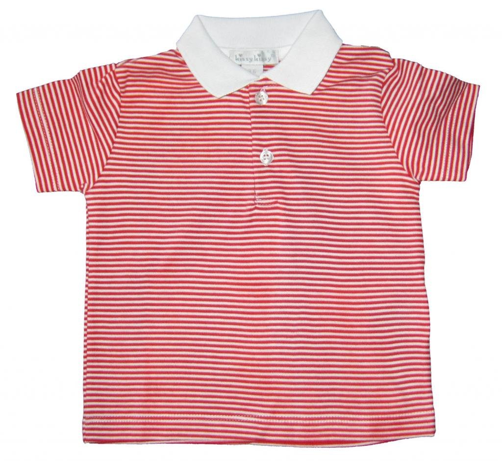Kissy KissyBaby Infants Essentials Striped Polo Shirt