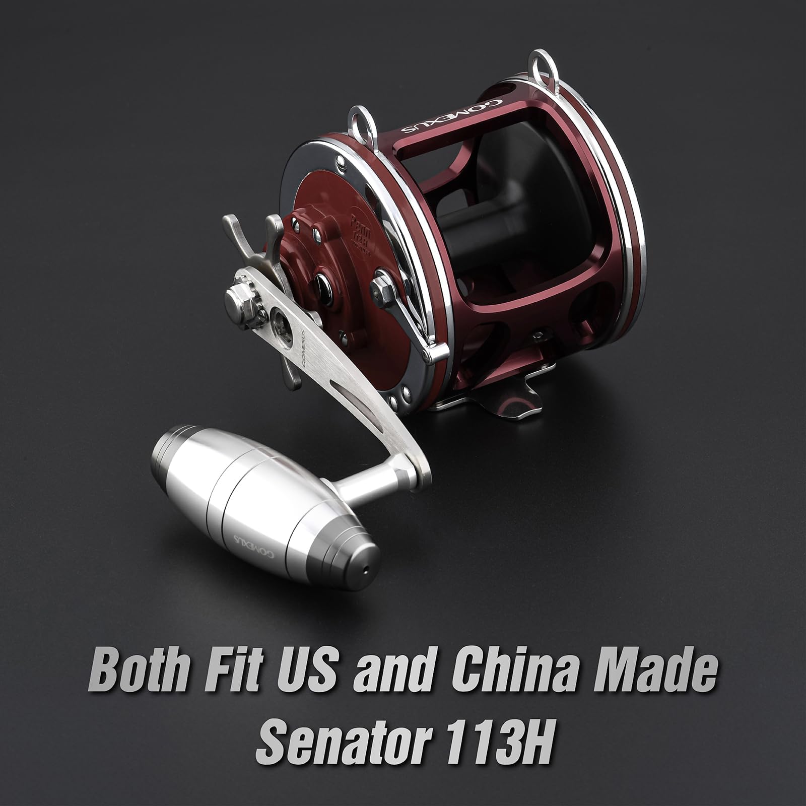 Amazon.com: Gomexus Aluminum Reel Frame for Penn Senator 113H, Red