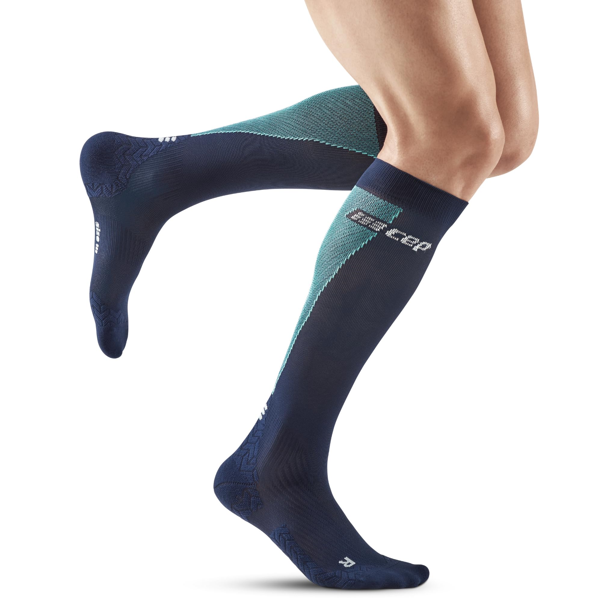 CEP Ultralight Socks, Tall, v3, Men Blue/Light Blue