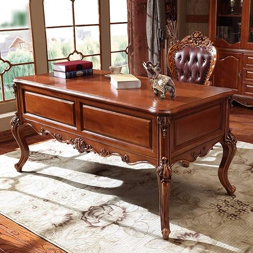 Miniatura 5 de Hilitand Lucky Wealth - Estatua de elefante, escultura de grano de madera de Feng Shui, decoración de escritorio para el hogar, regalo (S)