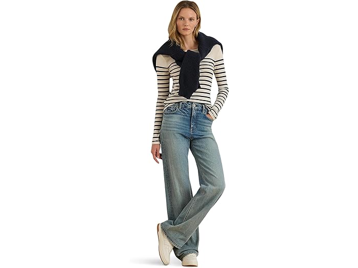 Striped Cotton Long-Sleeve Tee - Image 4