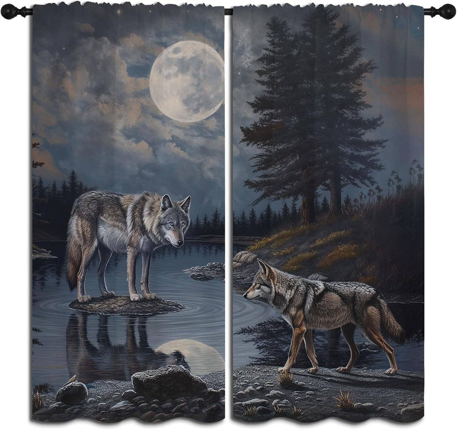 Rideau occultant 3D animalier pour créer un cocon ludique et paisible dans la chambre
