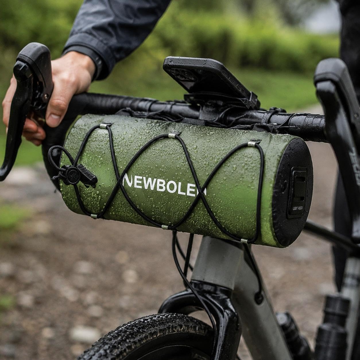 URJIX® NEWBOLER Waterproof Bicycle Handlebar Bag, Large Capacity