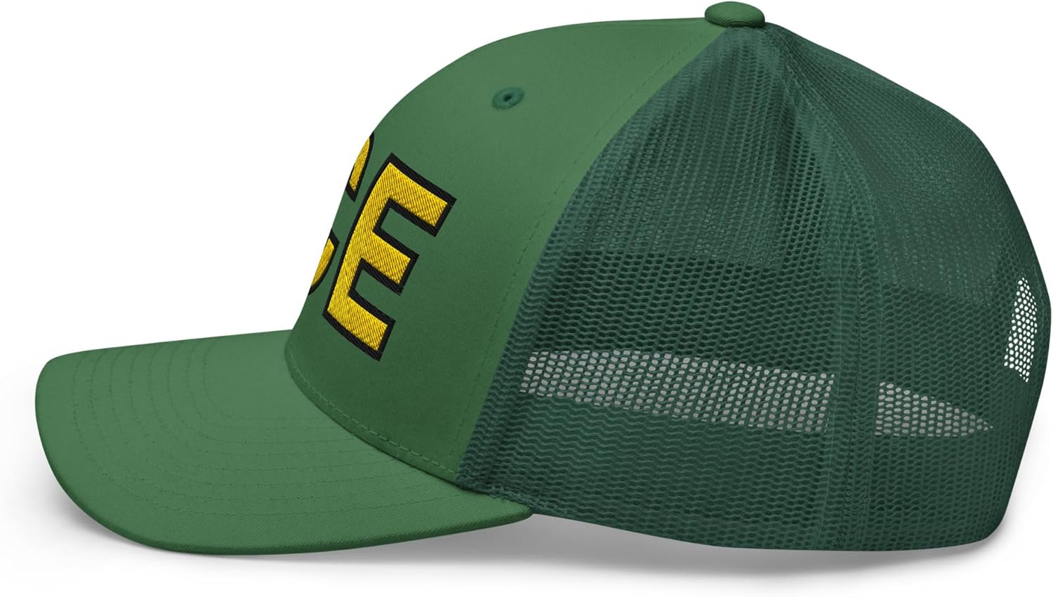 NX ICE Trucker Hat Embroidered Curved Bill Mid Crown Adjustable Cap