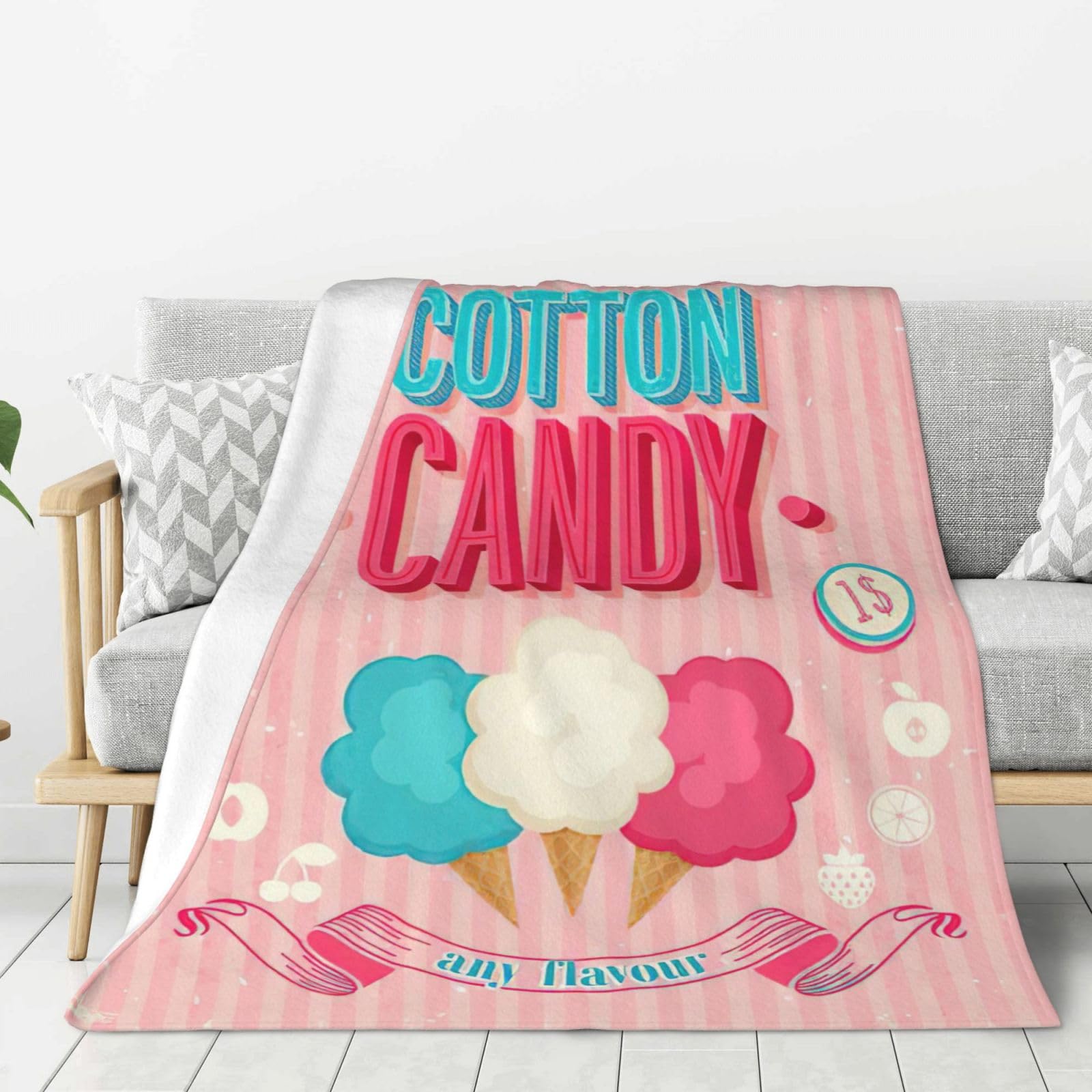 Couverture en coton imprimé plaid lit canapé camping douillet