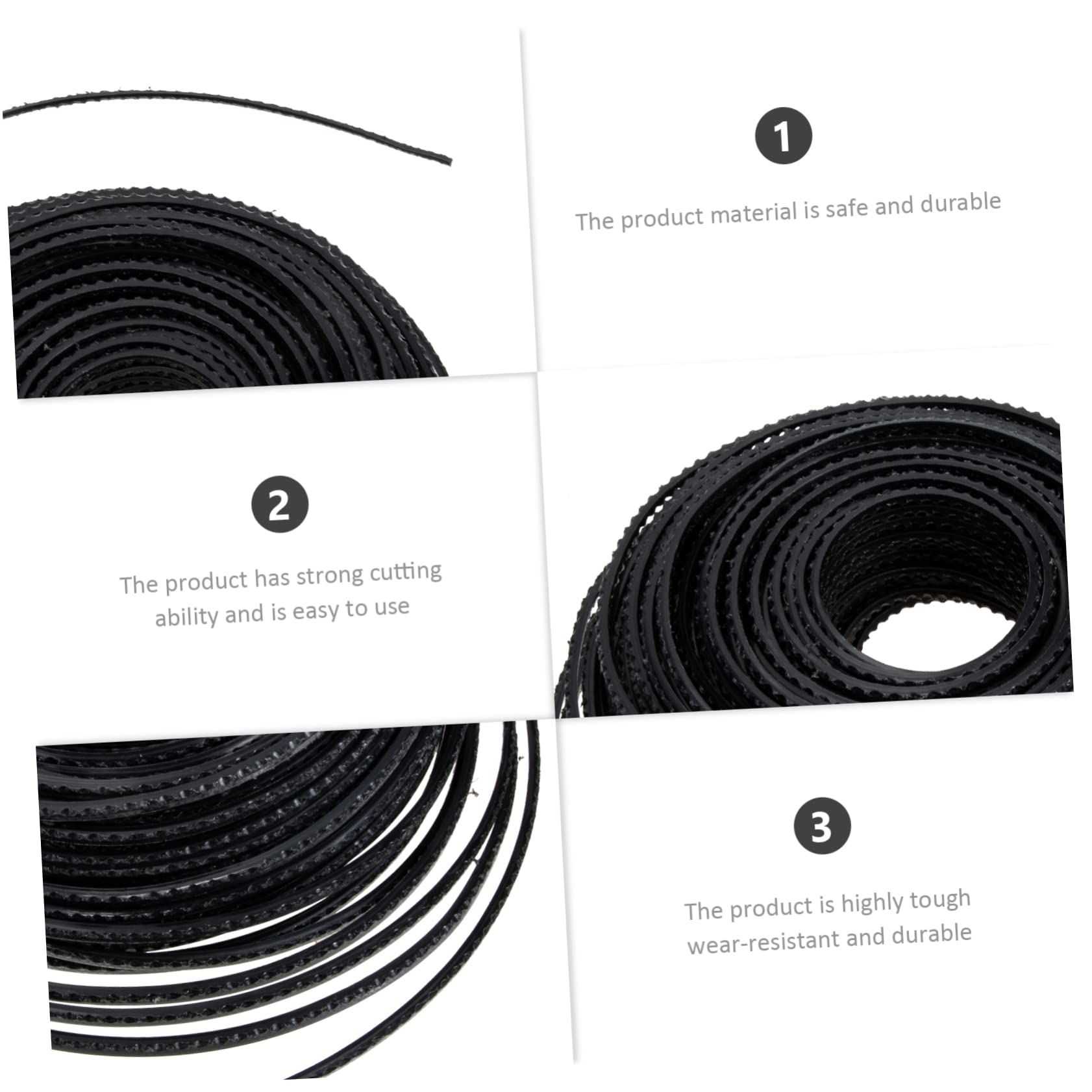 CLISPEED Accesorios para Línea de Corte de Desbrozadora Hilo para Recortadora de Hilo Profesional Reforzado para Jardinería