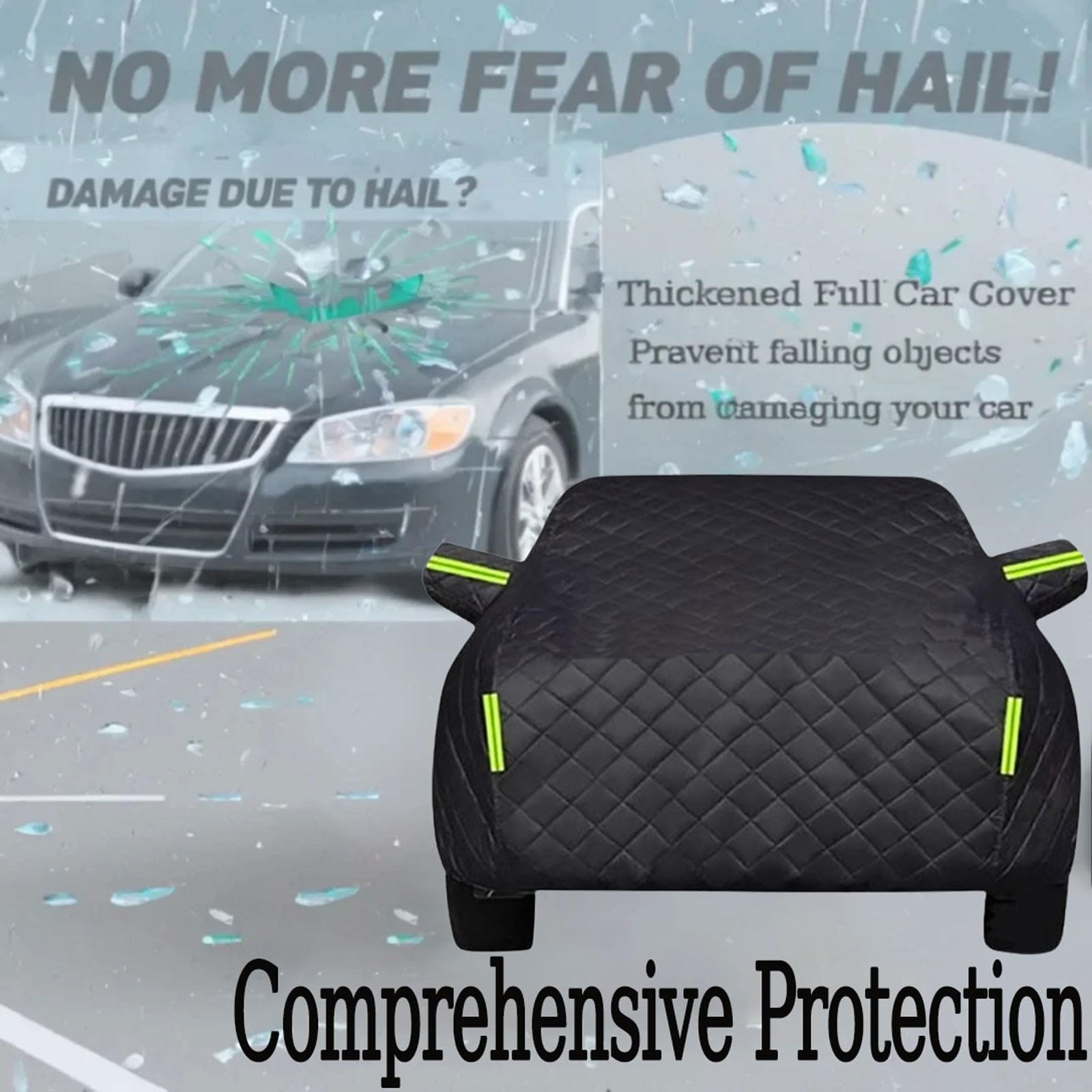 Funda Coche Antigranizo Exterior Impermeable para Ranger Rover Sport 2005-2024 - Cubierta de Protección Gruesa para Tormentas, UV Nieve - Todo Clima (4 Estaciones)