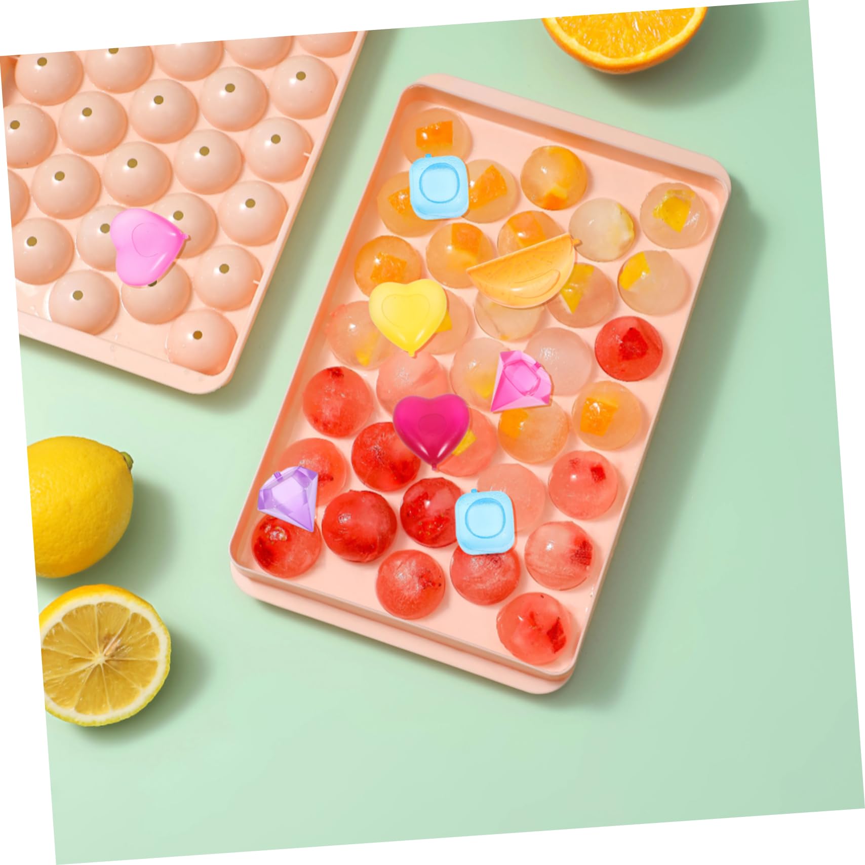 Cubitos 96 Piezas Reutilizables de Plástico Hielo para Bebidas Frías