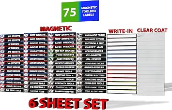 MECHANIC'S LOT - Green Edition -The ultimate organizer deal - 727 organizer labels for The entire shop - now organize your Tools, Tool Boxes, Breaker Panel, Electronics and Personal items