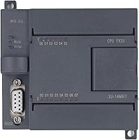 Vista 8 de PLC Programmable Logic Controller, PLC Industrial Control Board PCB Wide Application Rail Mounting Stable Performance DC 24V for Textile