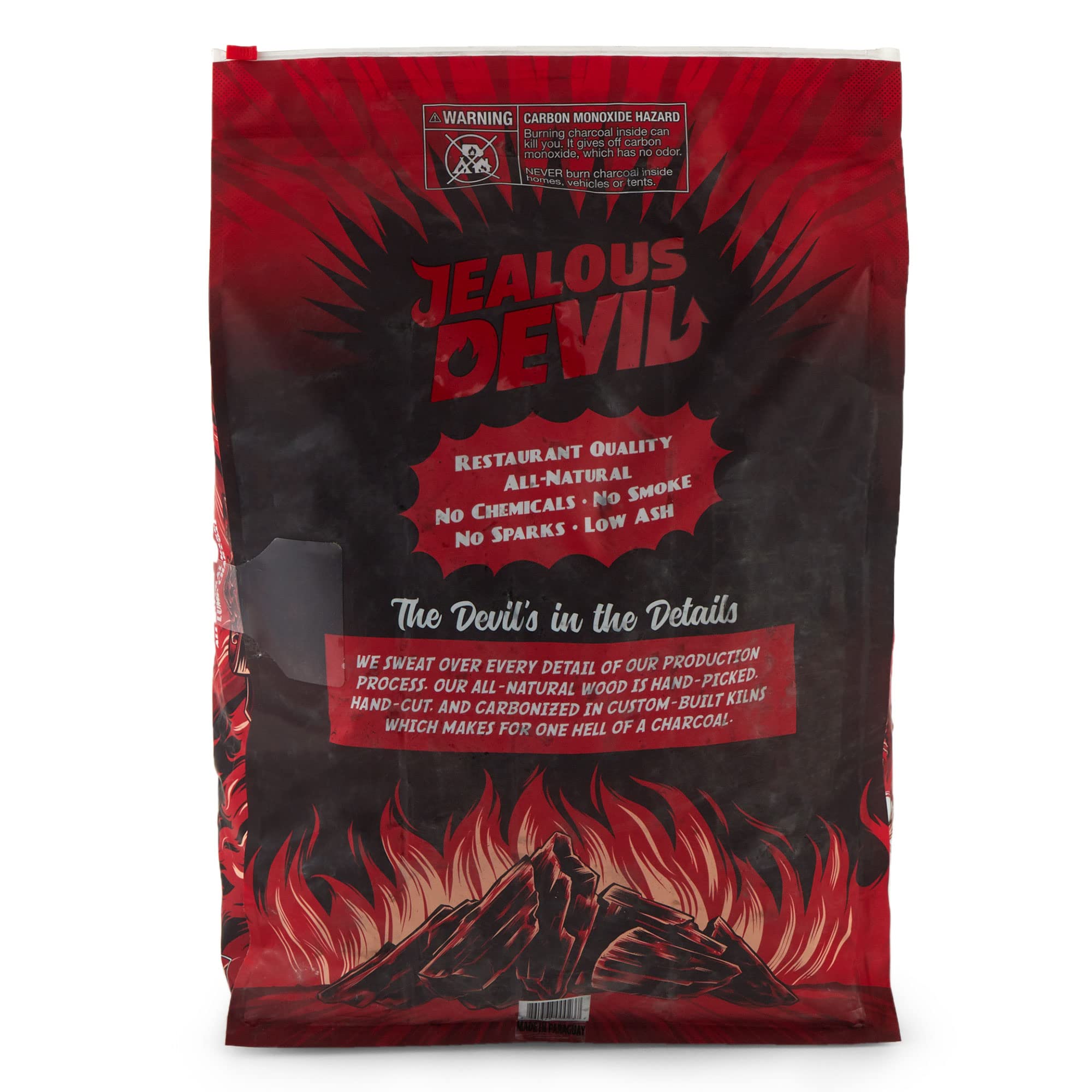Jealous Devil Całkowicie naturalne drewno liściaste węgiel drzewny - 9 kg