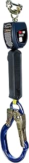 3M DBI-SALA Nano-Lok Personal Self-Retracting Lifeline, Web Aluminum Rebar Hook, 3100538, 6 ft., Class 1, ANSI