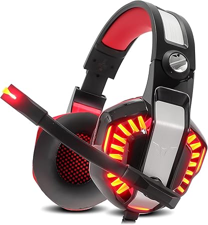 Headset Gamer Slim Pro 7.1 Leds 3D Conector Usb Microfone Estéreo Controle  de Funções e Volume no Cabo Xbox Series X e S Ps4 Ps5 | Amazon.com.br