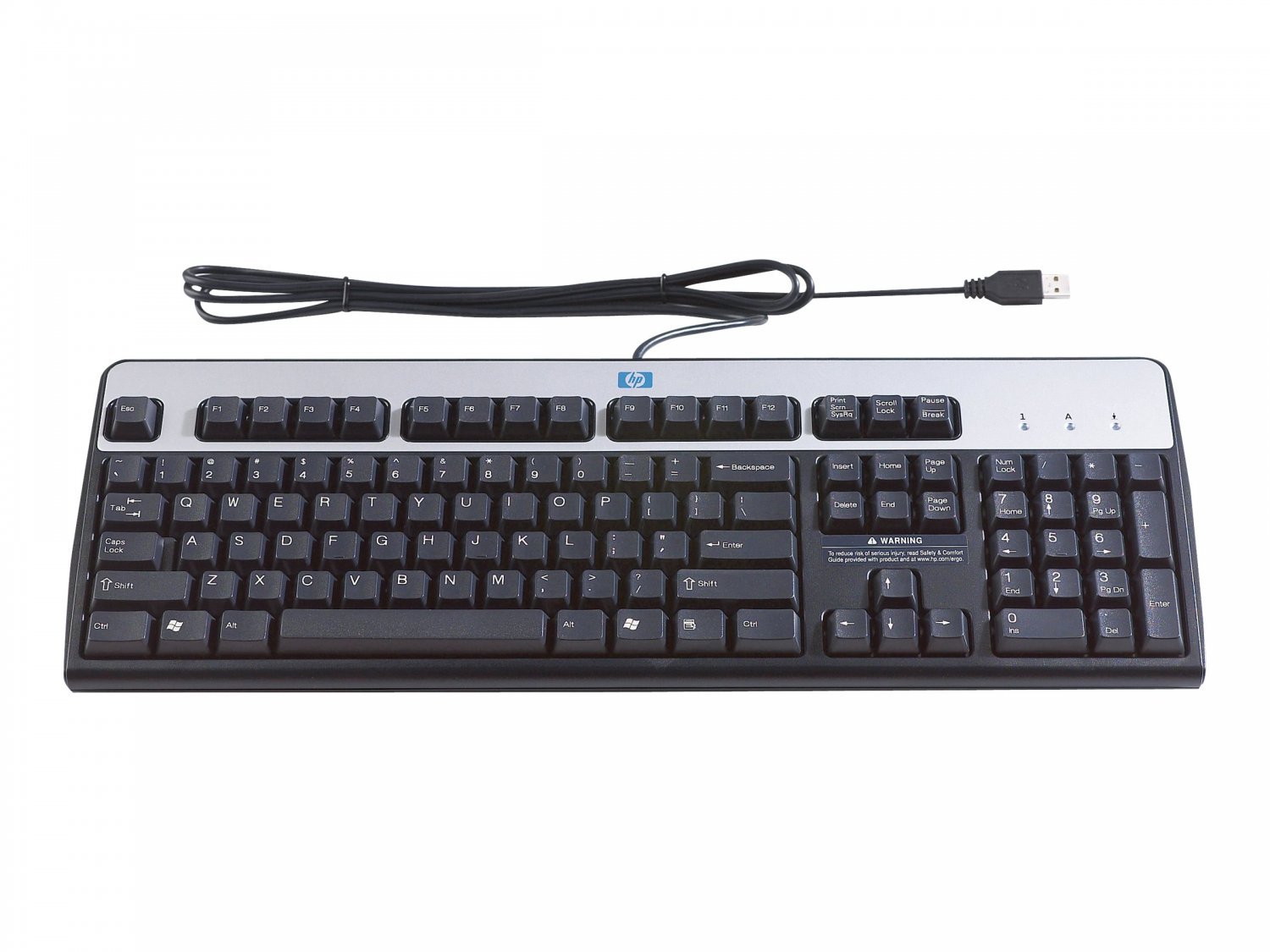 HP Standard Basis Keyboard 2004 – USB-Tastatur Mit Internet-Tasten (Spanisches Layout)