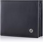 TRUSADOR Savona Portefeuilles pour hommes classiques en cuir bifold avec RFID Portefeuille pour hommes boîte cadeau, brun, classique