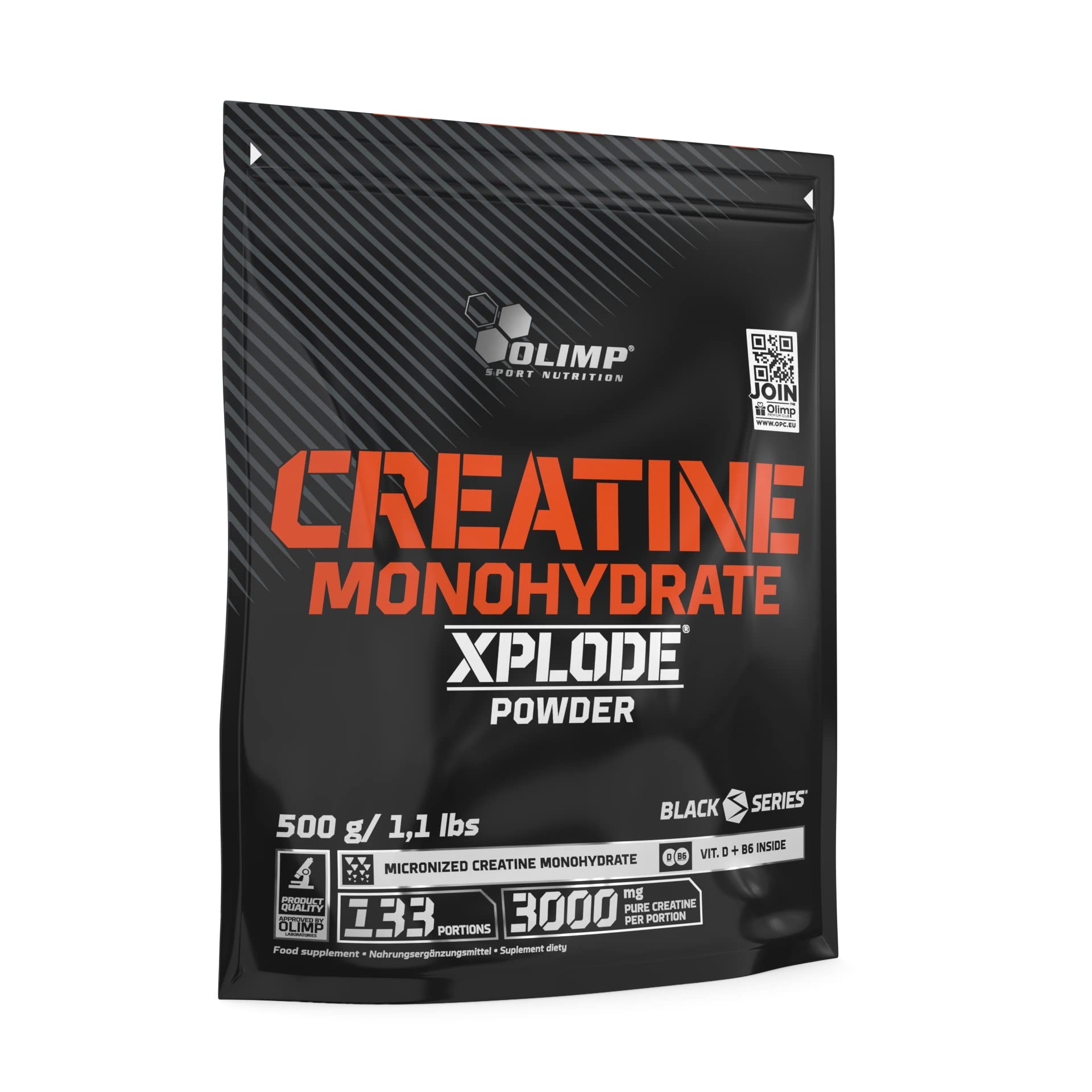 OLIMP SPORT NUTRITION Olimp Creatine Monohydrate Xplode Powder (500 g) - Lemon