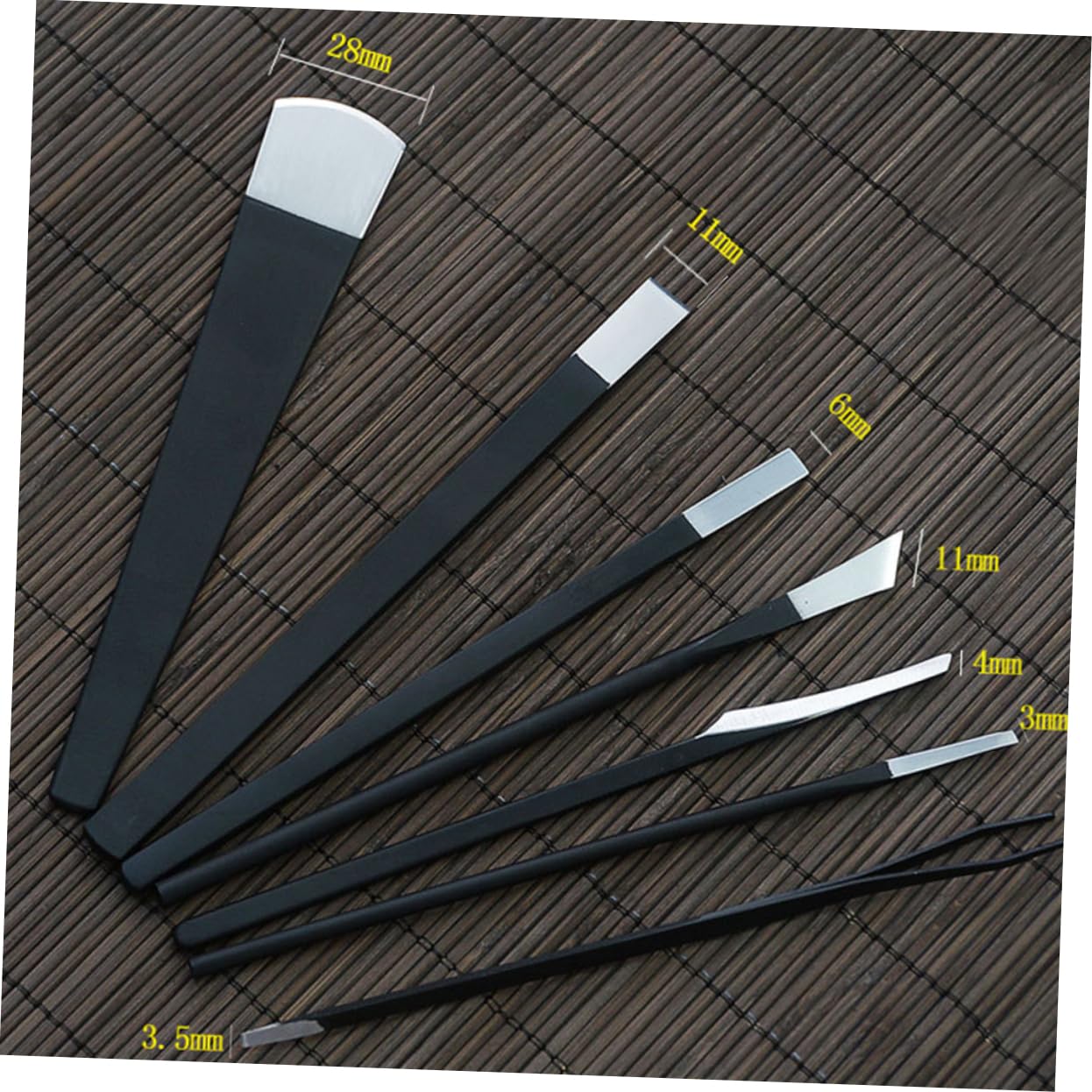 PACKOVE Set Di Strumenti Da 7 Pezzi Kit Per La Rimozione Delle Cuticole Kit Per La Delle Unghie Strumento Per La Delle Unghie Dei Piedi Forniture Per Manicure