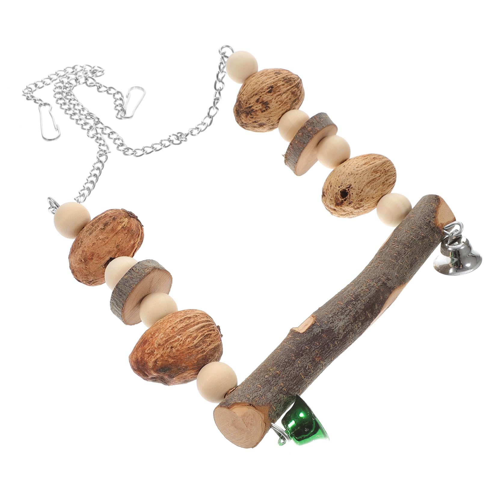 BCOATH Parakeet Swing Bird Hammock for Parrots Suspended Activity Enhancing Balance Curiosity for Cockatiels and