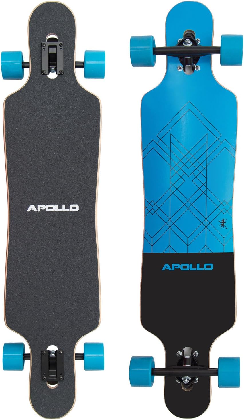 Apollo Twin Tip DT Complete Longboard, Kiribati, Length: 40", Width: 9,7"