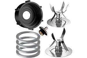 8 Pcs Replacement Part Ice Blades 4961 4980 Jar Bottom Cap 4902...