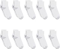 Vista 4 de Hanes Women's Value, Ankle Soft Moisture-Wicking Socks, Available in 10 and 14-Packs