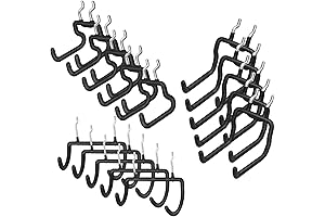 15 Premium Pegboard Hook Set: YOCOMEY Power Drill Holder Tool for Improved...