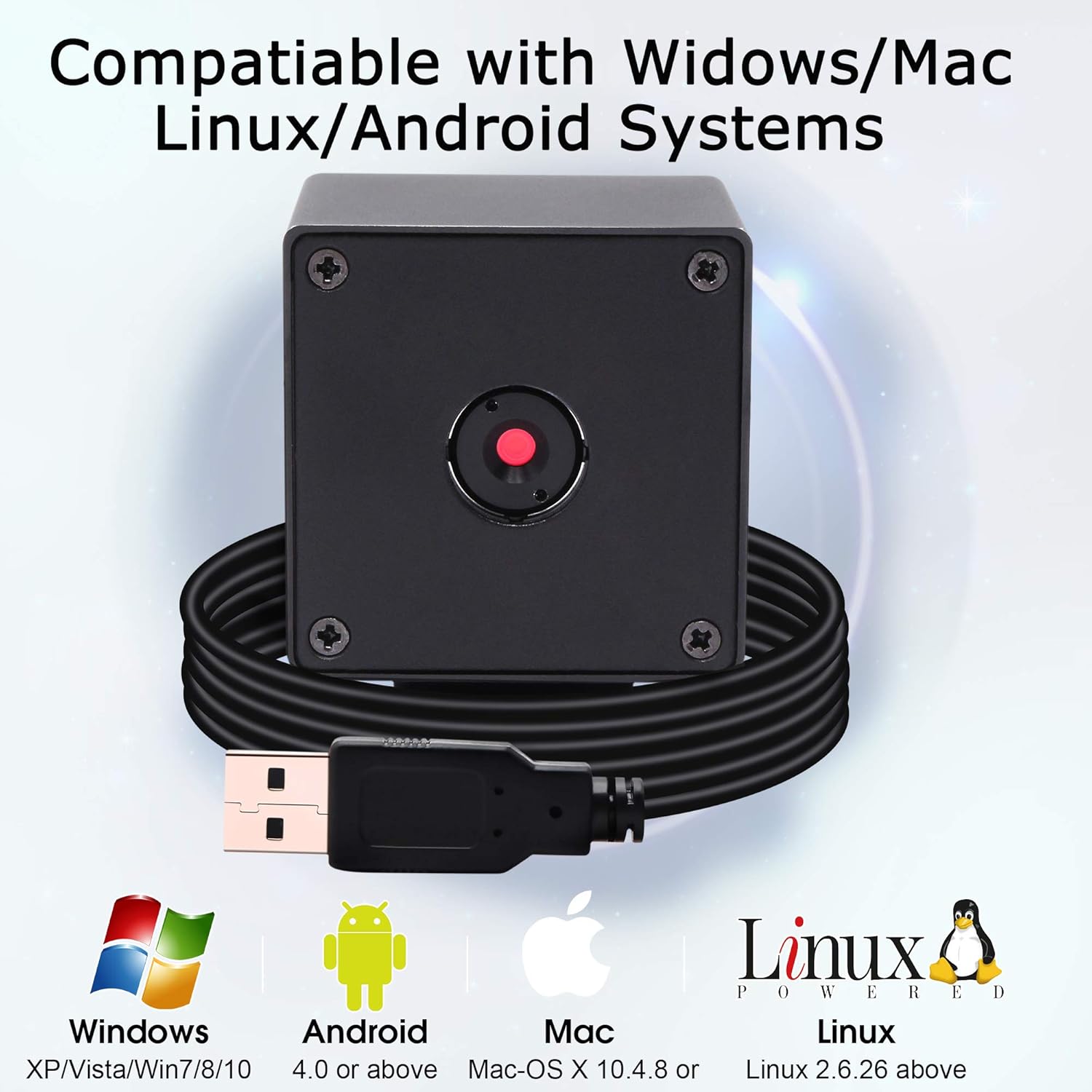 80% оƒƒ Dіѕсоunt SVPRO 60 Degree Autofocus USB Camera with Aluminum Case, High Definition USB Camera Module 5MP 2592x1944 CMOS OV5640 Sensor CCTV Surveillance Video Camera