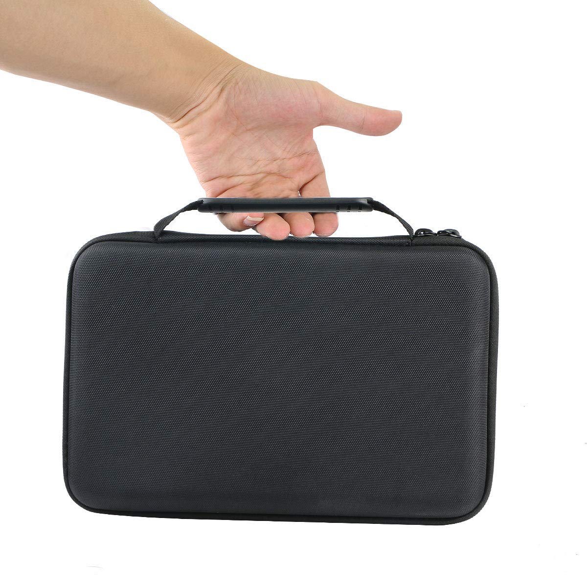 co2CREA Duro Estuche Funda para Organizador de Batería, Caja Organizadora de Pilas Dura con Capacidad para 155 Pilas AA AAA C D9V Caja de Pilas con Comprobador Digital de Batería BT-168D