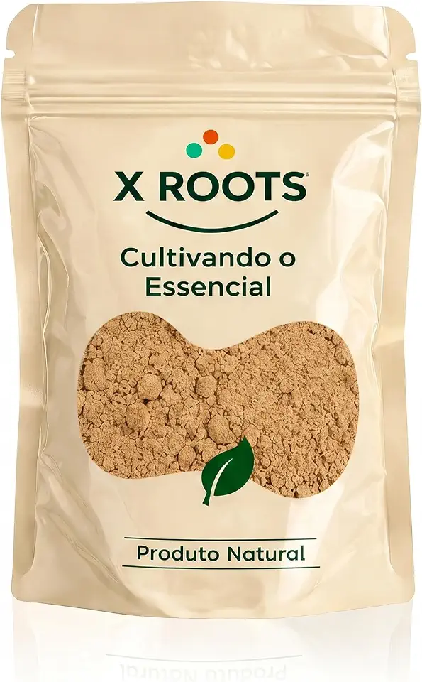 Maca Peruana X Roots 100g – Pura e Importada – Fonte de Minerais e Vitaminas – Embalagem Abre e Fecha