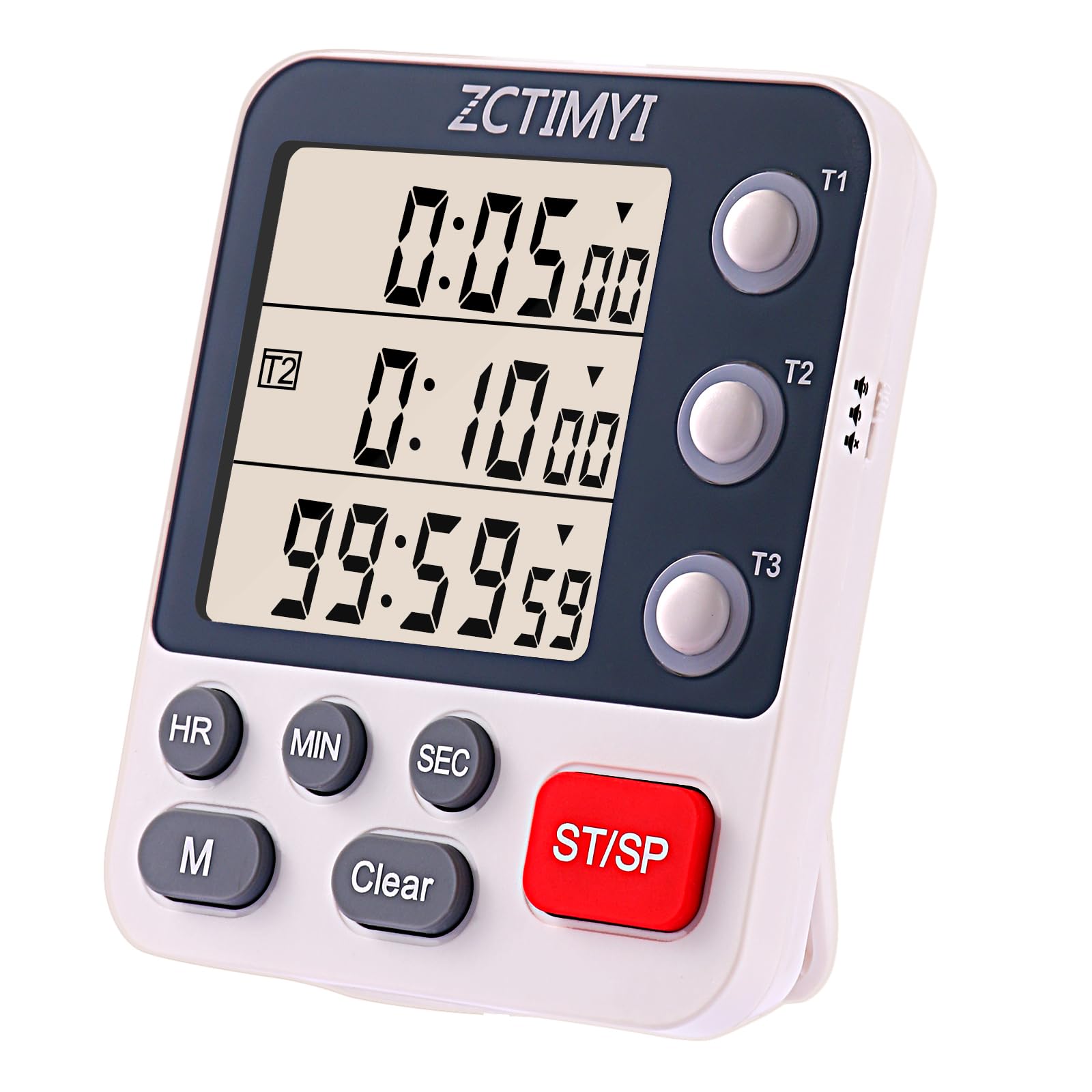 Dual Digital Timer for Kitchen Cooking