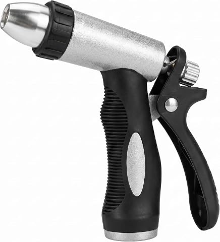 GREEN MOUNT Heavy Duty Hose Nozzle, High Pressure Water N...