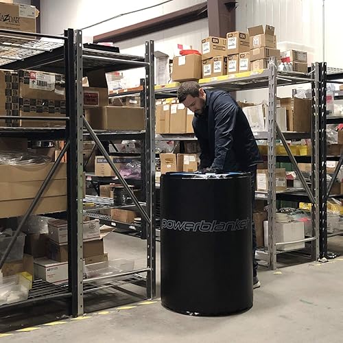 Miniatura 15 de Powerblanket PBL55F Full Coverage Drum Heating Blanket, 55 gal/208 L