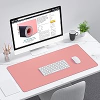 Vista 172 de Dapesuom Alfombrilla grande para mouse, alfombrilla de mouse para juegos extendida con bordes cosidos, alfombrillas de escritorio de tamaño completo