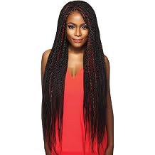 MULTI PACK DEALS! Outre Synthetic Hair Braids X-Pression Kanekalon 3X Pre Stretched Braid 52" 3-PACK, 2T1B/27