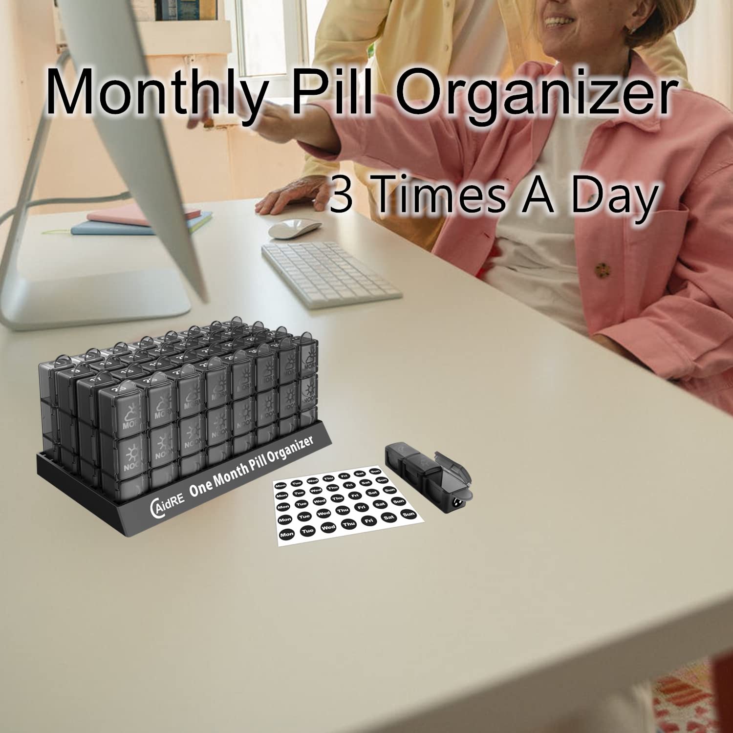 CAidRE Personal Pill Organizer