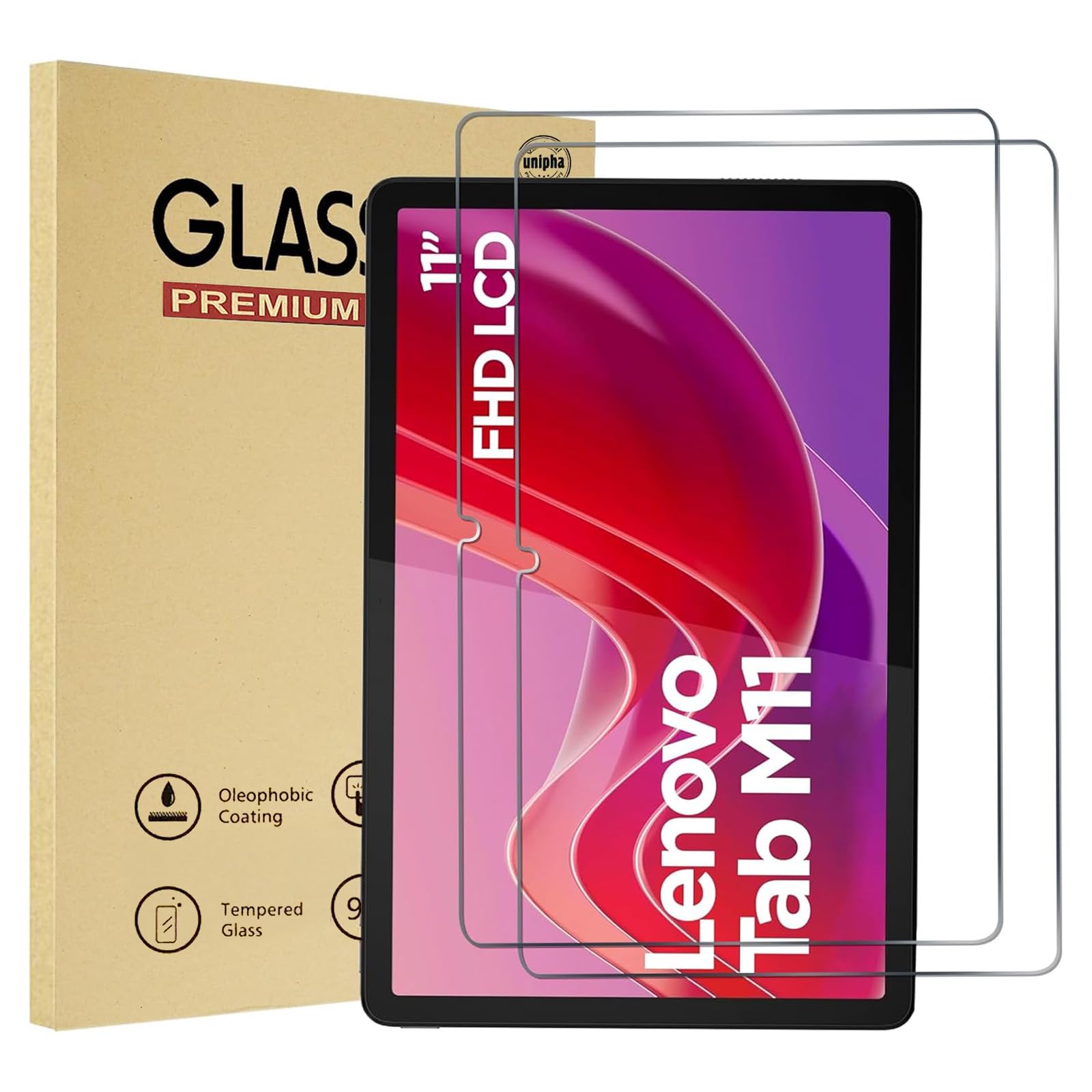 Amazon.co.jp: レノボ Lenovo Tab M11フィルム 10.95インチ 強化ガラス