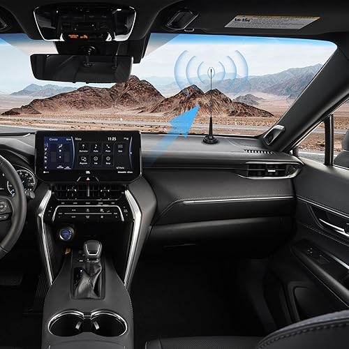 Miniatura 4 de Antena de radio CB de 27 MHz de 13 pulgadas con adaptador BNC y montaje magnético para radios de camión President Midland Cobra Uniden Anytone