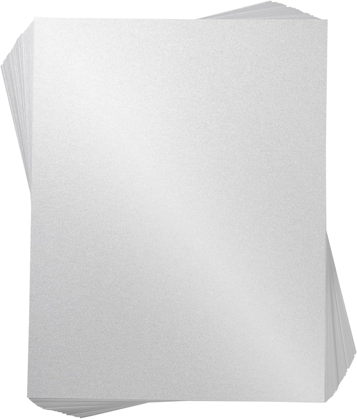 Best Paper Greetings Shimmer Cardstock - Double-Sided Iridescent Printer Paper - Wedding Invitations & Card Making Supplies - 250gsm Heavyweight & Shiny Cardstock - Pearl White, 96 Pack, 8.5x11 in