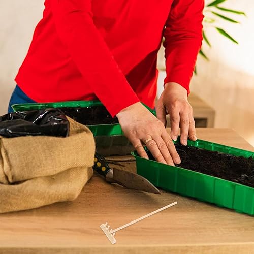 Miniatura 2 de 4 piezas de mini rastrillos de arena Zen DIY arena Zen jardín herramientas para oficina, accesorios de jardín zen de buen gusto y elegante para