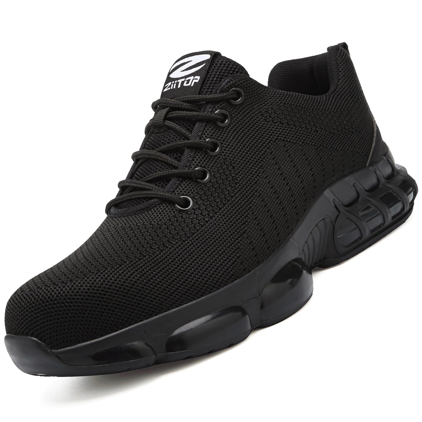 Safety Trainers Men Steel Toe Cap Trainers Safety Shoes for Women Lightweight Work Boots Non-Slip Industrial Protective Composite