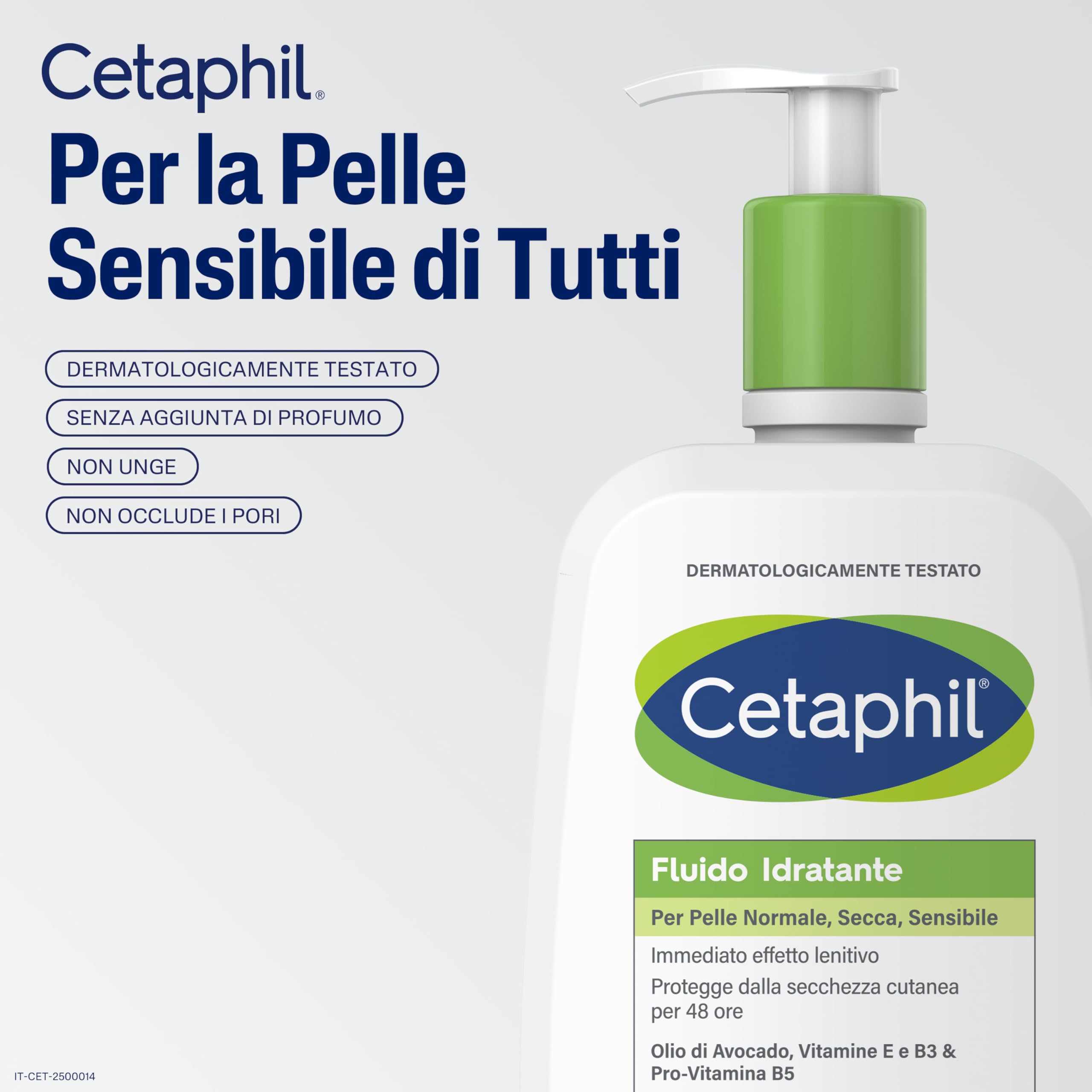 Cetaphil Płyn nawilżający do ciała, bez perfum, 470 ml + emulsja oczyszczająca do twarzy i ciała, bez perfum, rozmiar podróżny 29 ml