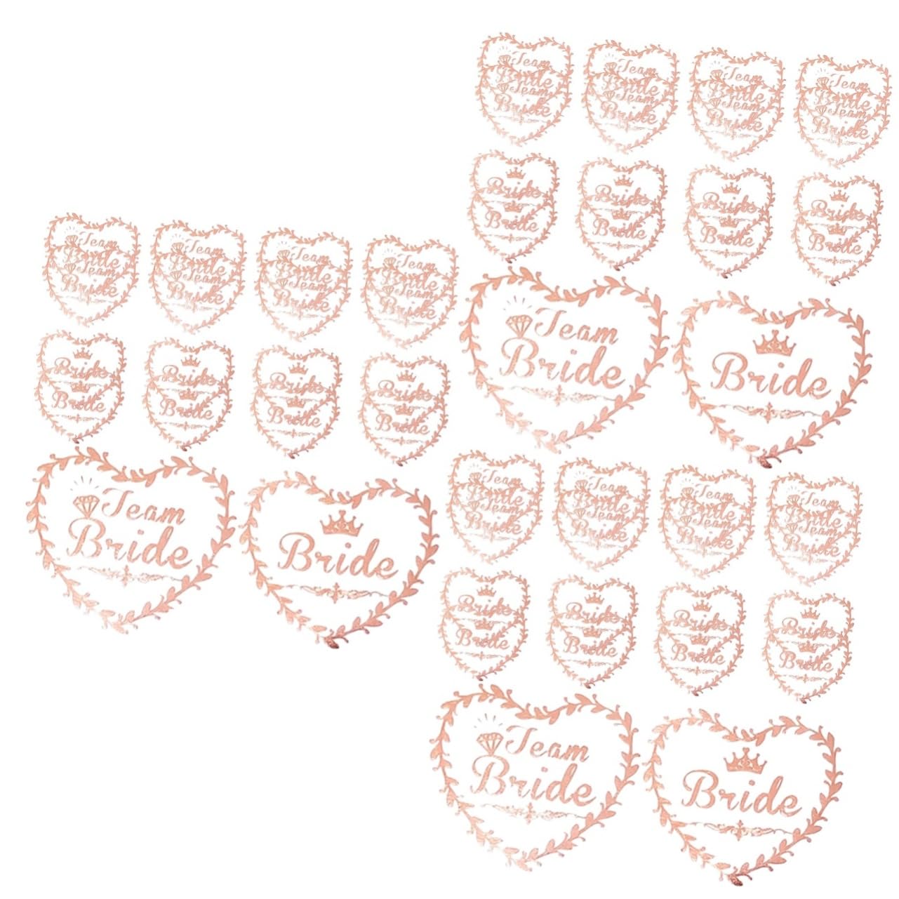FOMIYES 120 Piezas Etiquetas Autoadhesivas Para Escribir Tatuajes De Despedida De Soltera Tatuaje De Corazón Favores Tatuajes Dorados Metalicos Pestañas Adhesivas Novia Boda Papel Pegatina