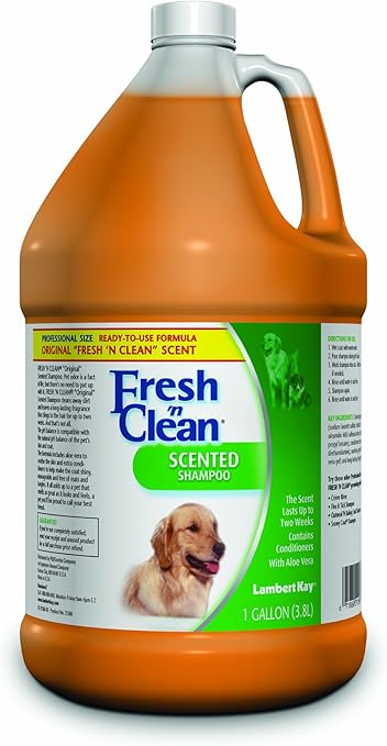 dog shampoo gallon
