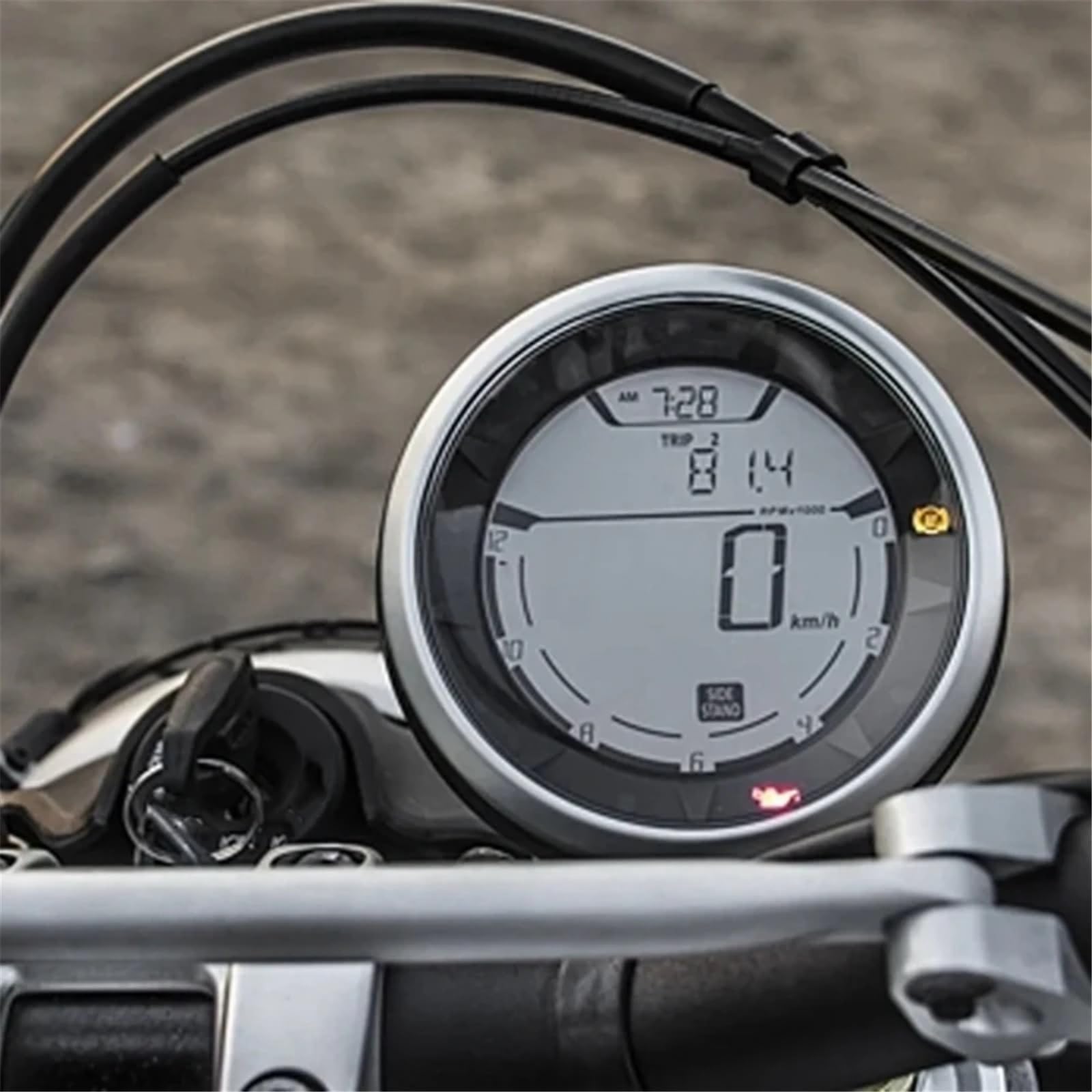 Carcasa Cuadro Moto Compatible Con Ducati Para Scrambler 400 800 2015 2016 2017 2018 2019 2020 2021 2022 Indicador De Velocímetro De Motocicleta Cuentakilómetros Tacómetro Carcasa